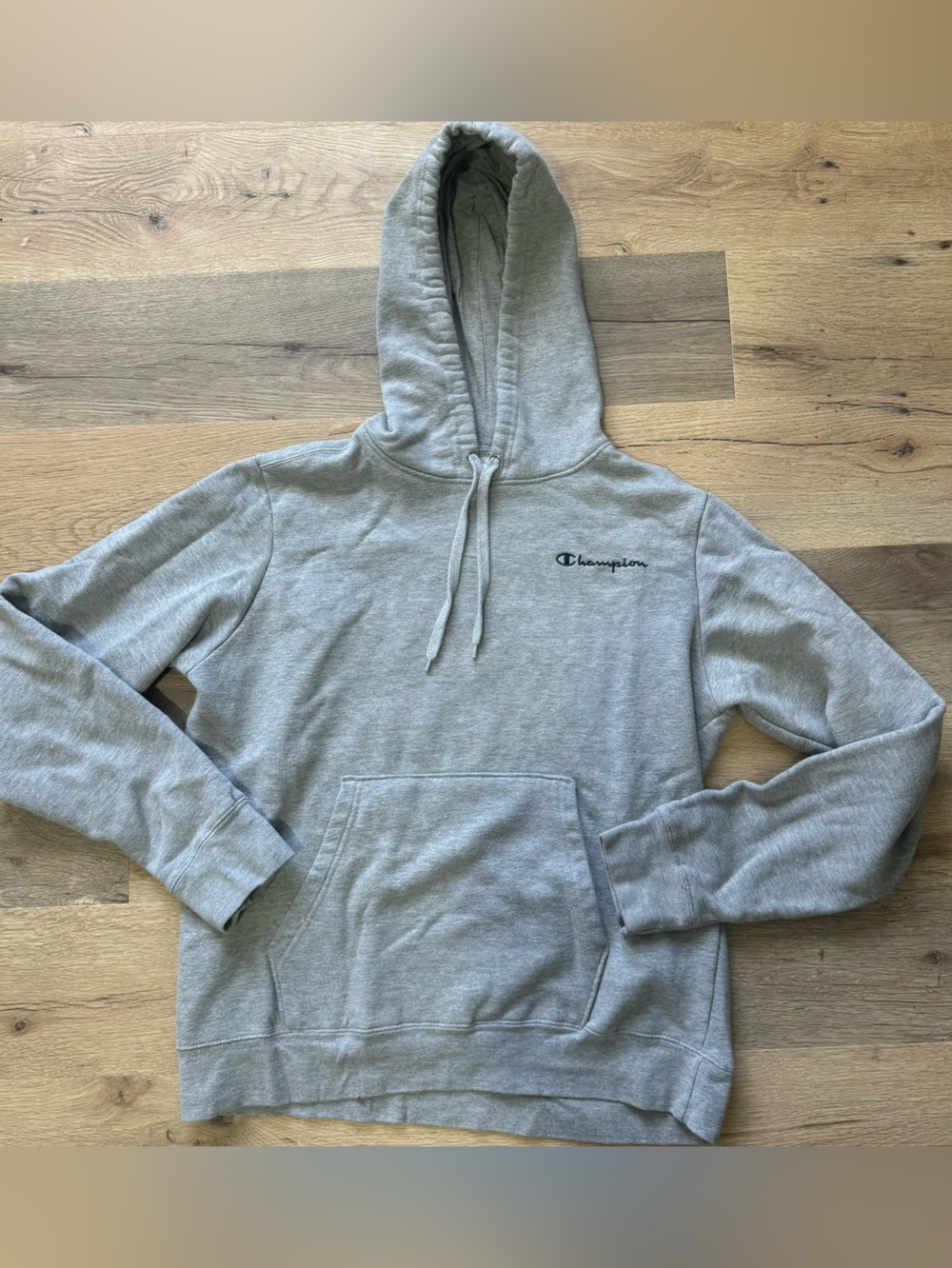Champion Gray Hoodie Sweatshirt